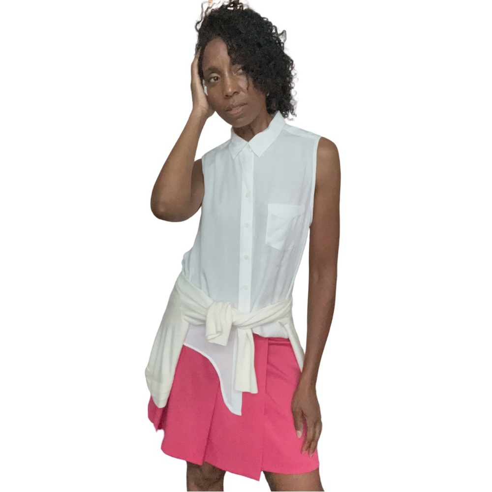 ELLESSE•SIZE 8•PINK•PLEATED TENNIS MINI SKIRT